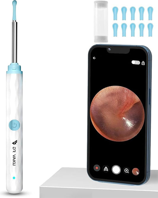 Smart WiFi Ear Wax Removal Camera | HD Otoscope with LED Lights