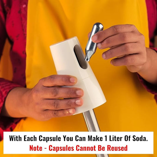 InstaCuppa Portable Soda Maker – Enjoy Fizzy Drinks Anytime, Anywhere