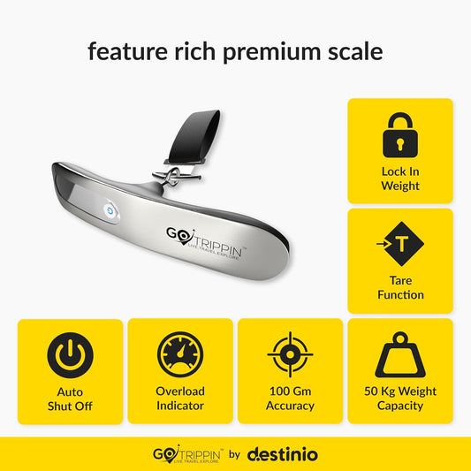 GoTrippin Digital Luggage Scale – Portable, Durable & Accurate
