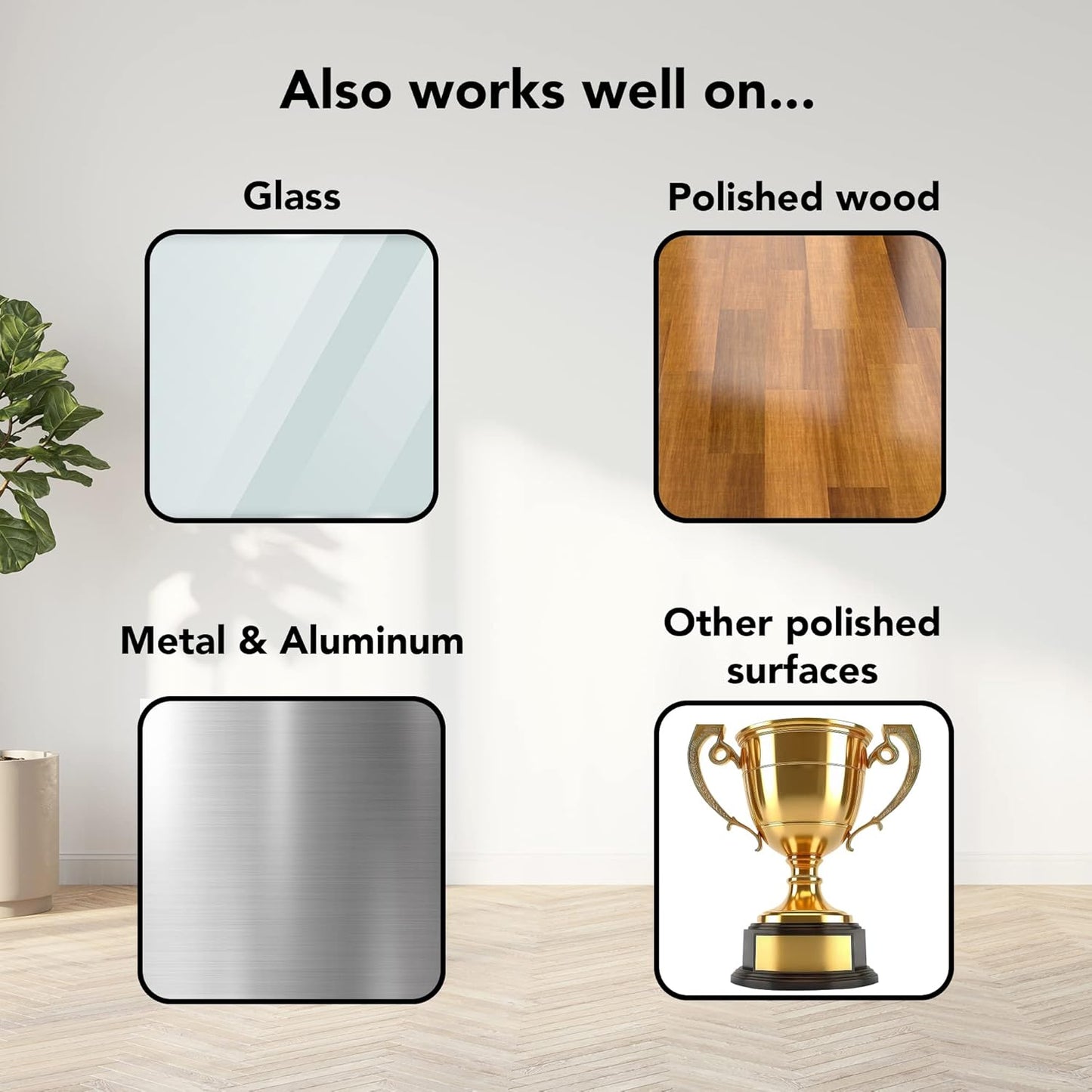 Clear Museum Gel for Glass and Crystal | Non-Toxic, Removable, Reusable | 115g