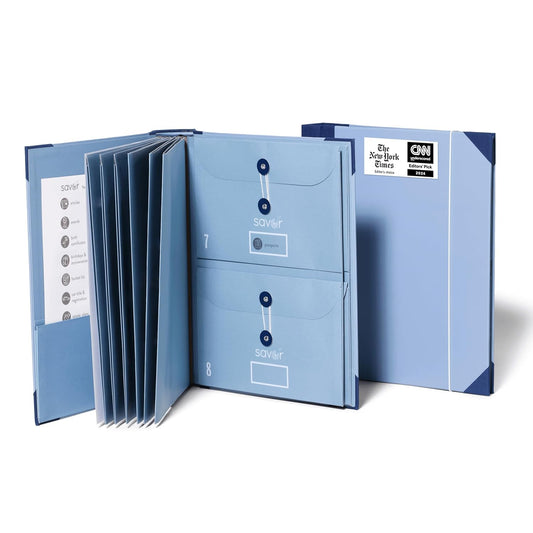 Savor 2025 Folio | Stylish Organizer with Acid-Free Paper