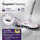 Electric Spin Mop with Spray & Swivel Handle – Ideal for Tile, Wood, Marble Floors