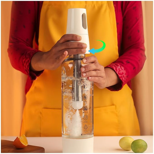 InstaCuppa Portable Soda Maker – Enjoy Fizzy Drinks Anytime, Anywhere