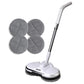 Electric Spin Mop with Spray & Swivel Handle – Ideal for Tile, Wood, Marble Floors