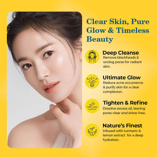 Turmeric & Kojic Acid Cleansing Pads | Exfoliating & Brightening Skincare