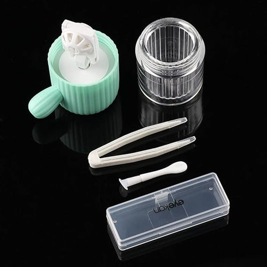 Cute Cactus Contact Lens Cleaner – Portable & Easy to Use