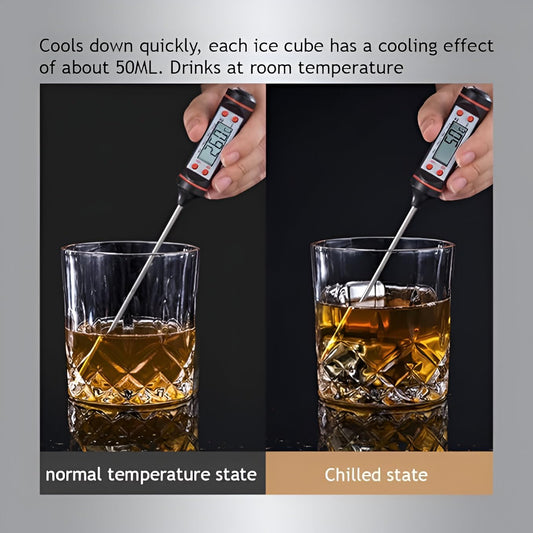 Reusable Stainless Steel Whiskey Stones | Set of 8 | Eco-Friendly Ice Alternative
