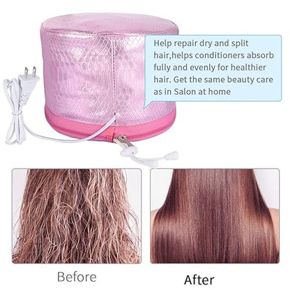 Salon-Quality Hair Treatment at Home with Hair Steamer Cap