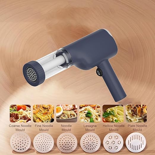 Compact Electric Noodle Maker – Multi-Functional, Rechargeable, and Food-Safe