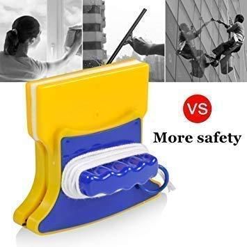 Magnetic Double-Sided Window Cleaner - Easy Cleaning Equipment for Windows with 3-8mm Thickness