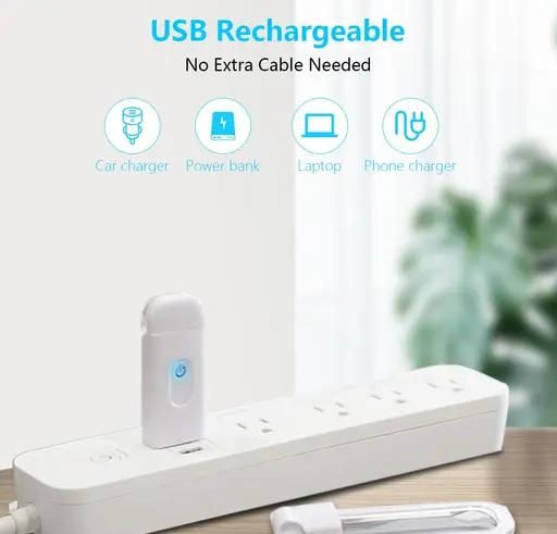 Mini USB Rechargeable Book Reading Light | Eye-Friendly LED Clip-On Light