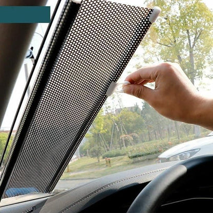 Automatic Car Window Sun Shade Roller for UV Protection - Calveir