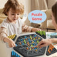 Chain Triangle Chess Game | Compact & Educational Puzzle for Kids | ABS Plastic