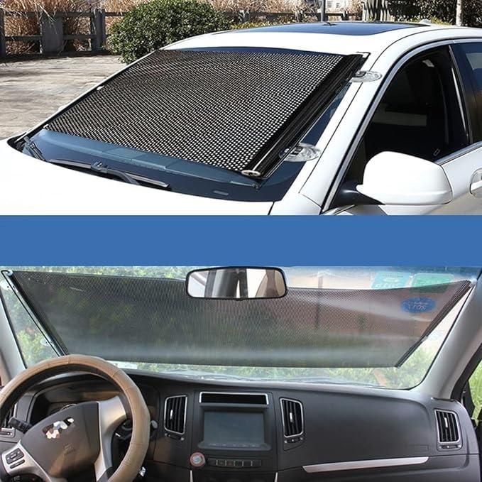 Automatic Car Window Sun Shade Roller for UV Protection - Calveir