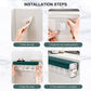 Wall Hanging Transparent Underwear Storage Box – Space-Saving Organizer
