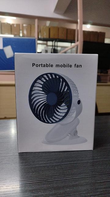 Portable Desk Fan with 360° Rotation and 10000mAh Rechargeable Battery