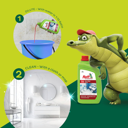 Pidilite Roff Cera Clean – Powerful Tile & Ceramic Cleaner for Stubborn Stains