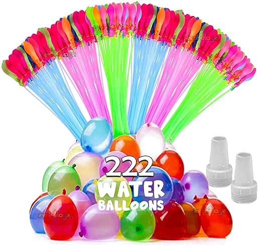 Colorful Magic Water Balloons for Kids & Adults | Quick-Fill Balloons for Holi & Outdoor Fun