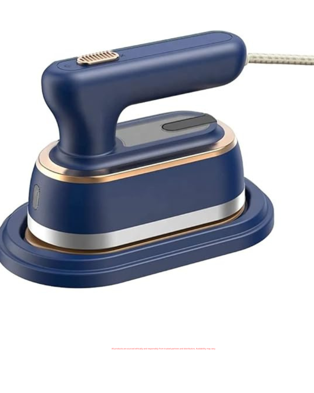 Portable Handheld Iron with Dual-Channel Steam for Quick Wrinkle Removal