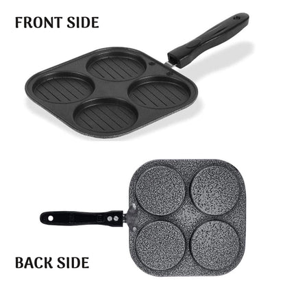 4 Hole Non-Stick Pan - Versatile Cooking Companion for Every Kitchen