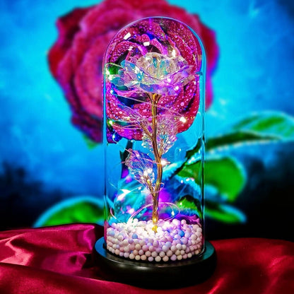 Illuminate Your Space with the Rose Light Up Flower