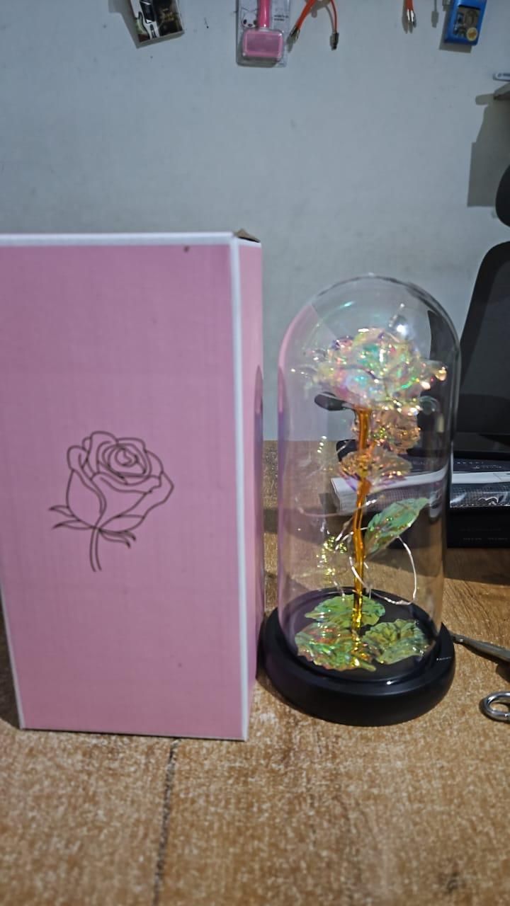 Illuminate Your Space with the Rose Light Up Flower