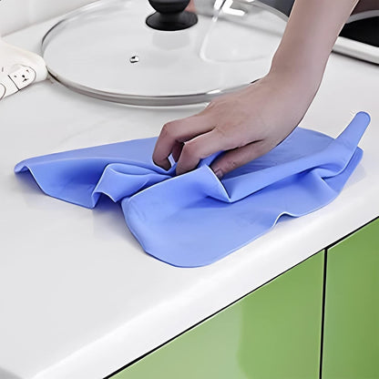 Reusable Multipurpose Kitchen Cleaning Cloth (Pack of 1) - Suede Material