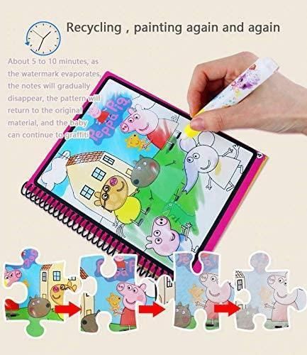 Reusable Magic Water Quick Dry Drawing Books (Set of 4)