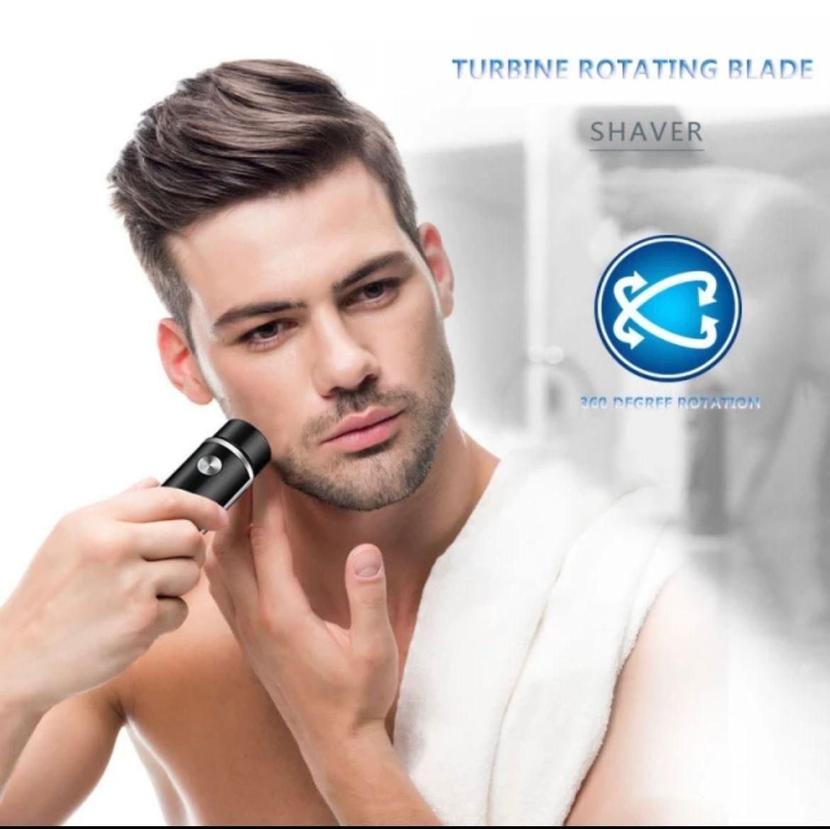 Experience Precision Grooming Anytime, Anywhere with the Mini Portable Electric Shaver