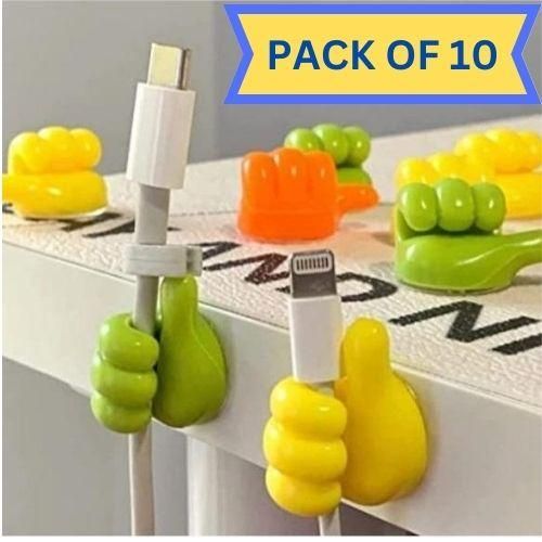 Thumbs Up for Organization! Introducing our Thumb Cable Clips Hooks – Cute, Creative, and Cable-Friendly