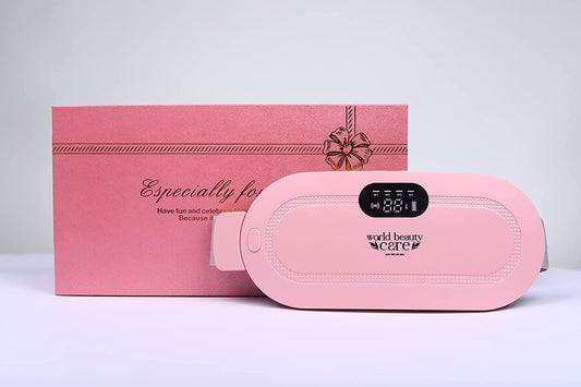 Unleash the power of portable warmth with our Cordless Heating Pad - Your go-to solution for menstrual comfort on the move