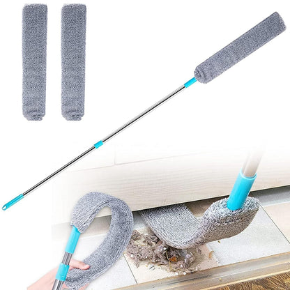 Retractable Gap Dust Cleaner - Plastic & Microfiber Hand Duster