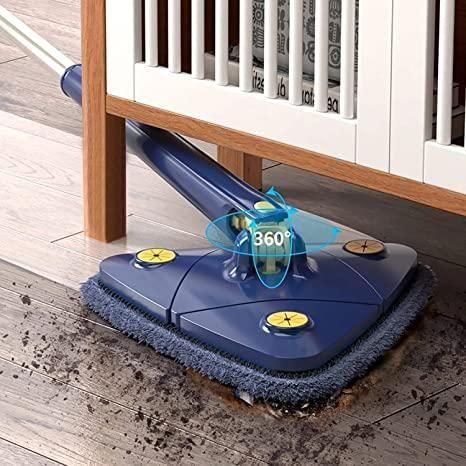 Triangle Cleaning Mop - 360-Degree All-Round Cleaning