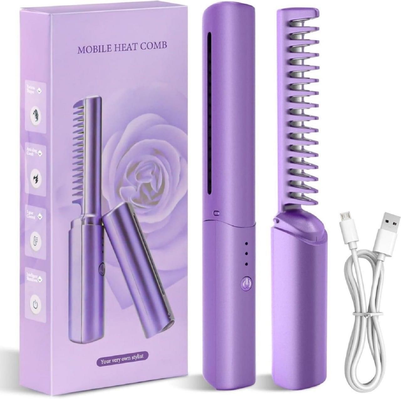 Style on your terms with the Meneflix Portable Mini Hair Straightener