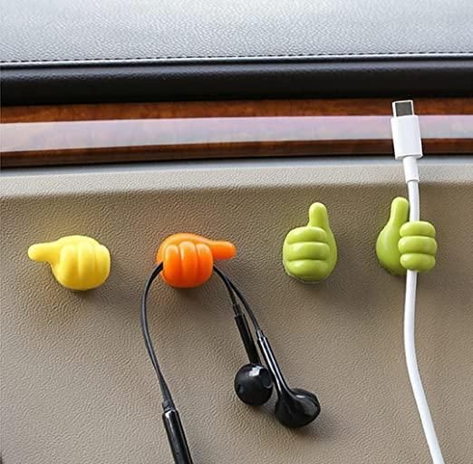 Thumbs Up for Organization! Introducing our Thumb Cable Clips Hooks – Cute, Creative, and Cable-Friendly