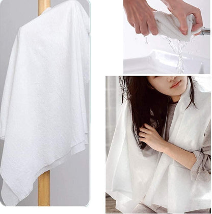 Stay fresh on the move with our Disposable Cotton Bath Towels