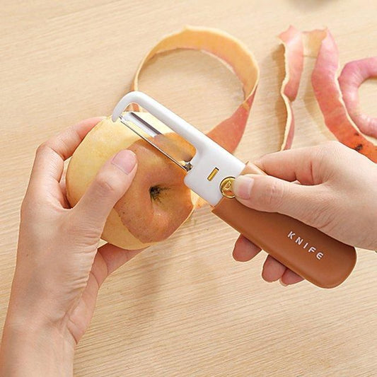 Portable 2-in-1 Kitchen Knife and Peeler Set