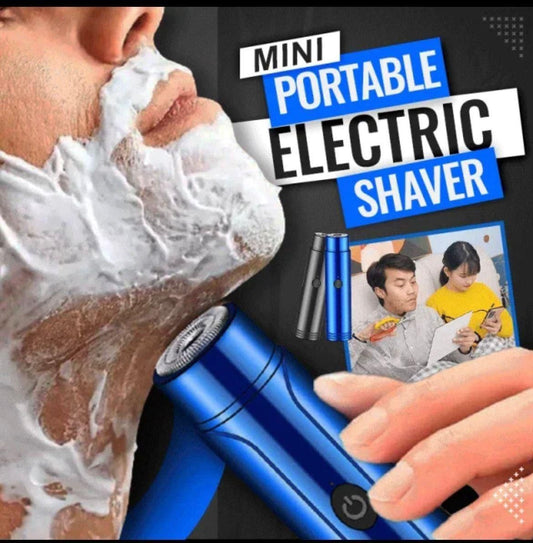 Experience Precision Grooming Anytime, Anywhere with the Mini Portable Electric Shaver