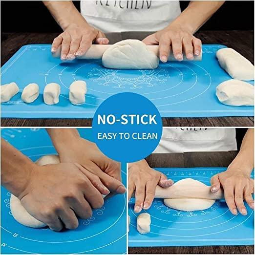 Versatile Silicone Baking Mat for Roti Chapati - Non-Stick and Stretchable Kitchen Mat