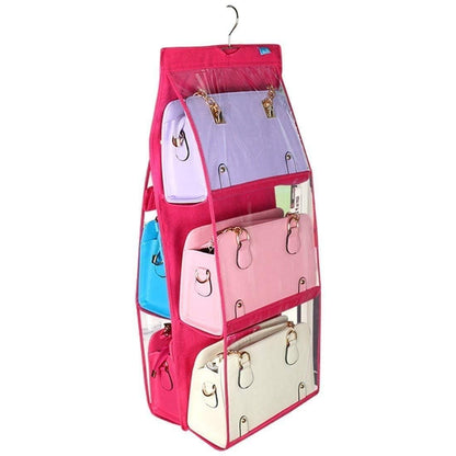 Unleash the power of organization with our 6 Pocket PVC Storage Bag Organizer