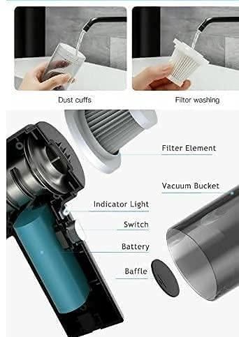 Wireless Vacuum Cleaner - Portable Air Duster for Efficient Cleaning