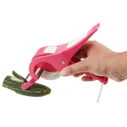 Transform Your Kitchen with our Vegetable Cutter 5 Sharp Blade with Peeler 2 in 1 – A Splash of Colorful Culinary Magic!