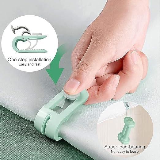 BedSheet Holder Clips - Set of 12 | Secure Bedding for Beds, Diwan, and Mattress